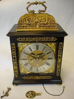 Antique Bracket Clocks & Mantel Clocks. Edmund Day Bracket Clock